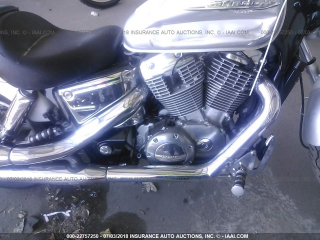 1HFSC18077A101654 - 2007 HONDA VT1100 C SILVER photo 8