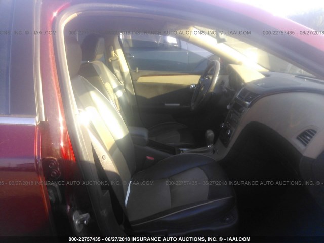 1G1ZK57708F165663 - 2008 CHEVROLET MALIBU LTZ BURGUNDY photo 5
