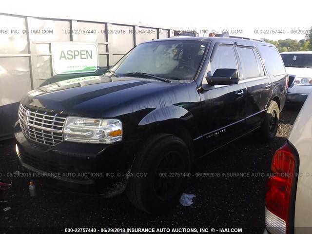 5LMFU27597LJ25737 - 2007 LINCOLN NAVIGATOR BLACK photo 2