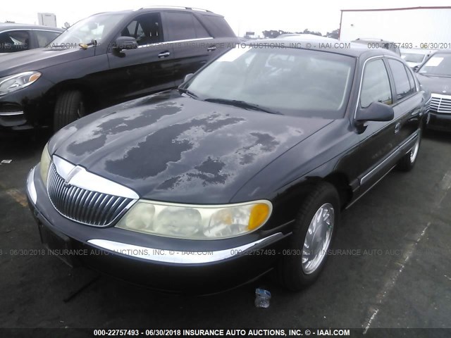 1LNFM97V1WY741106 - 1998 LINCOLN CONTINENTAL  黑色 照片 2