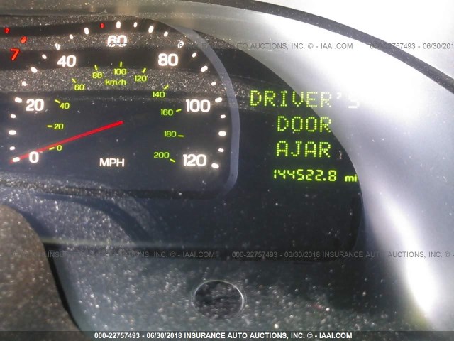 1LNFM97V1WY741106 - 1998 LINCOLN CONTINENTAL  黑色 照片 7