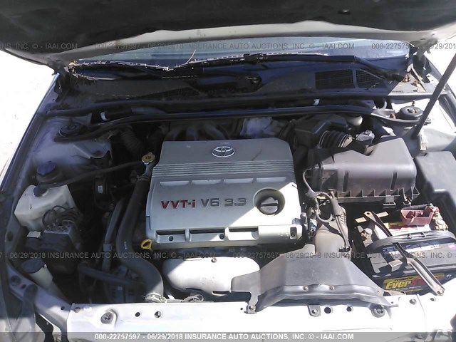 4T1CA30P34U020715 - 2004 TOYOTA CAMRY SOLARA SE/SLE Gümüş foto 10