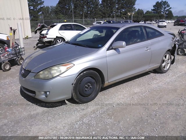 4T1CA30P34U020715 - 2004 TOYOTA CAMRY SOLARA SE/SLE Gümüş foto 2