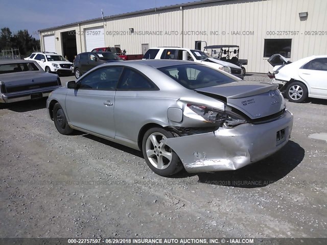 4T1CA30P34U020715 - 2004 TOYOTA CAMRY SOLARA SE/SLE SILVER photo 3