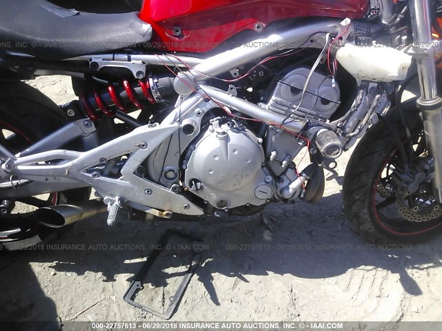 JKAEXEA177A020654 - 2007 KAWASAKI EX650 A Qırmızı foto 8