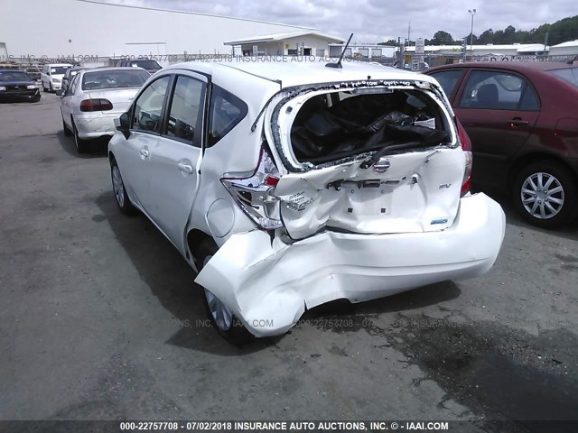 3N1CE2CP9GL371743 - 2016 NISSAN VERSA NOTE S/S PLUS/SV/SL/SR WHITE photo 6