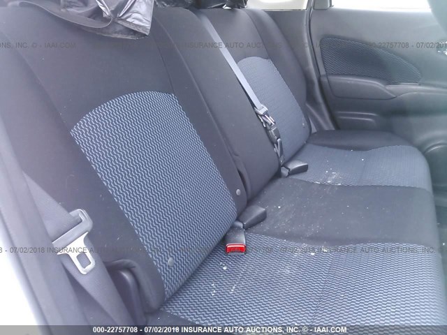 3N1CE2CP9GL371743 - 2016 NISSAN VERSA NOTE S/S PLUS/SV/SL/SR WHITE photo 8