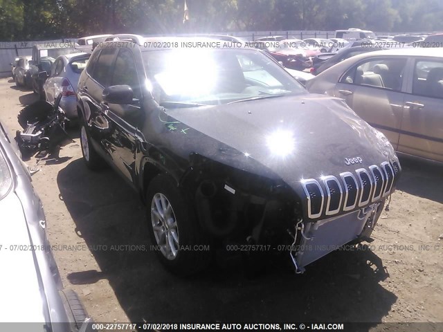 1C4PJMCX7JD528771 - 2018 JEEP CHEROKEE LATITUDE Қара фото 1