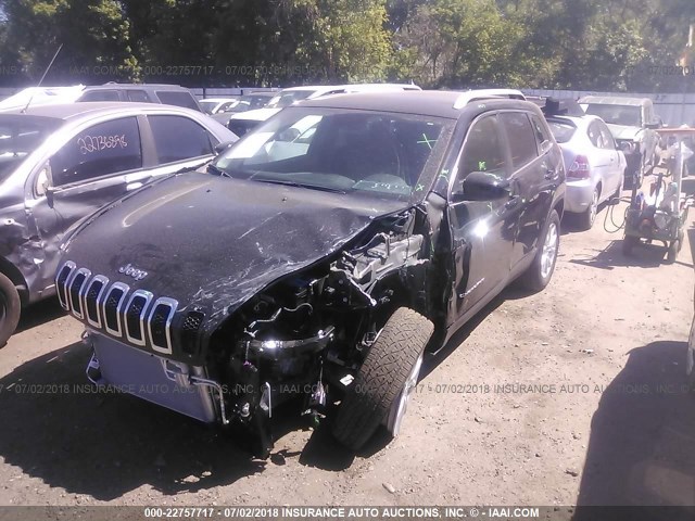 1C4PJMCX7JD528771 - 2018 JEEP CHEROKEE LATITUDE Қара фото 2