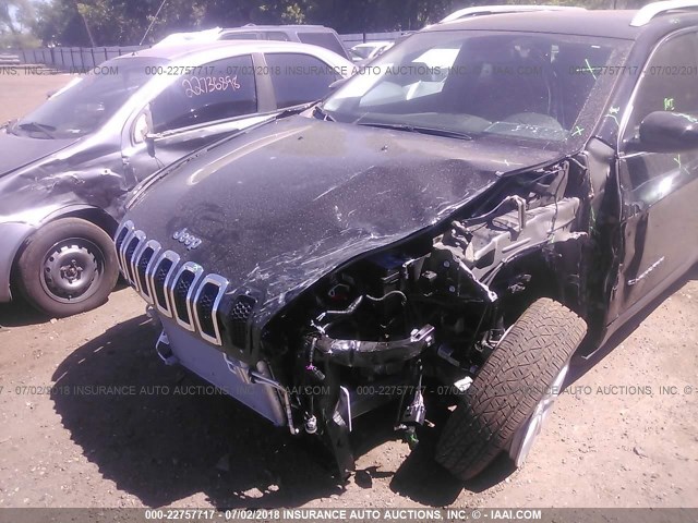 1C4PJMCX7JD528771 - 2018 JEEP CHEROKEE LATITUDE Қара фото 6