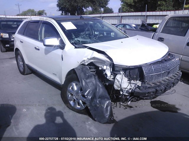 2LMDJ6JC8ABJ27136 - 2010 LINCOLN MKX WHITE photo 1