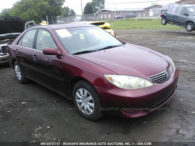 4T1BE32K06U161844 - 2006 TOYOTA CAMRY LE/XLE/SE Tünd qırmızı foto 1