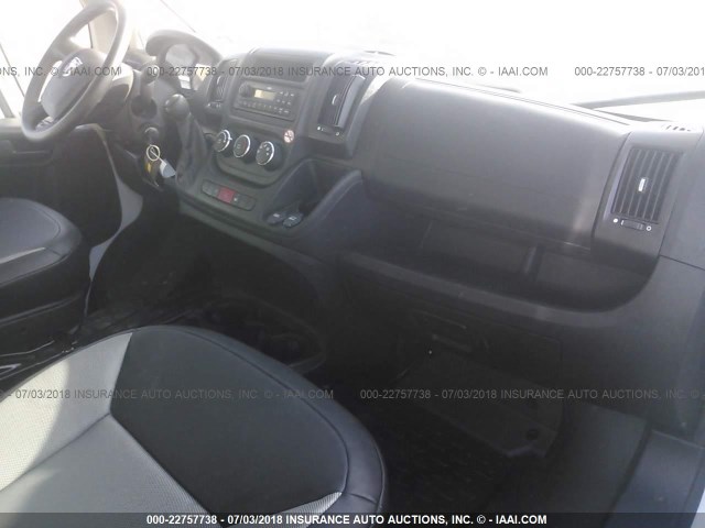 3C6TRVAG7HE508648 - 2017 RAM PROMASTER 1500 1500 STANDARD WHITE photo 5