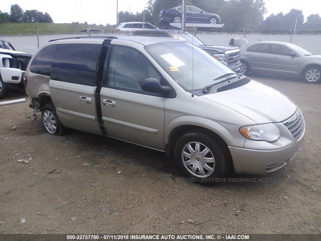 2A4GP54L07R361198 - 2007 CHRYSLER TOWN & COUNTRY TOURING BROWN photo 1
