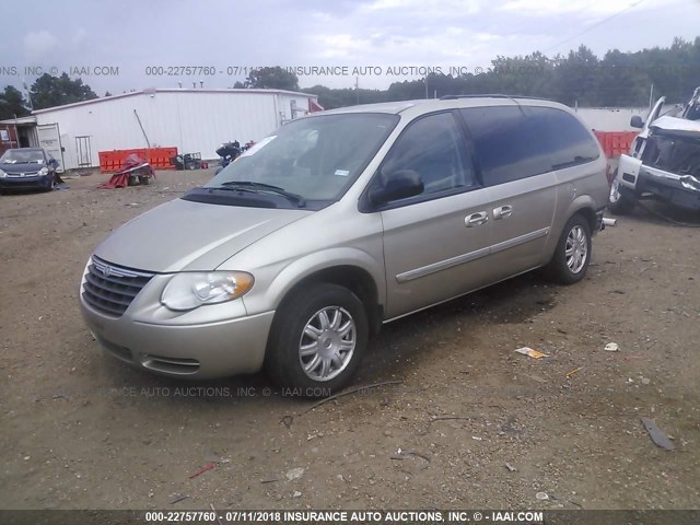 2A4GP54L07R361198 - 2007 CHRYSLER TOWN & COUNTRY TOURING BROWN photo 2