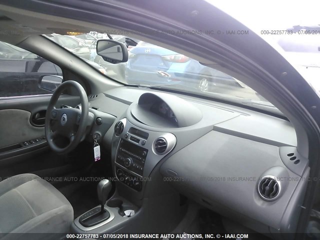 1G8AL58F17Z144805 - 2007 SATURN ION LEVEL 3 BLACK photo 5