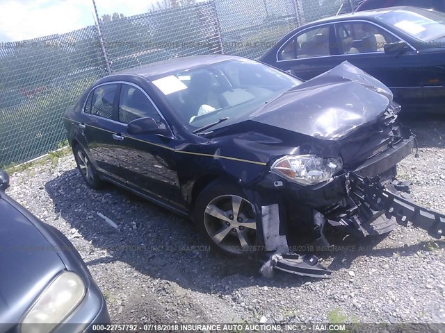 1G1ZC5E08CF158360 - 2012 CHEVROLET MALIBU 1LT 黑色 照片 1