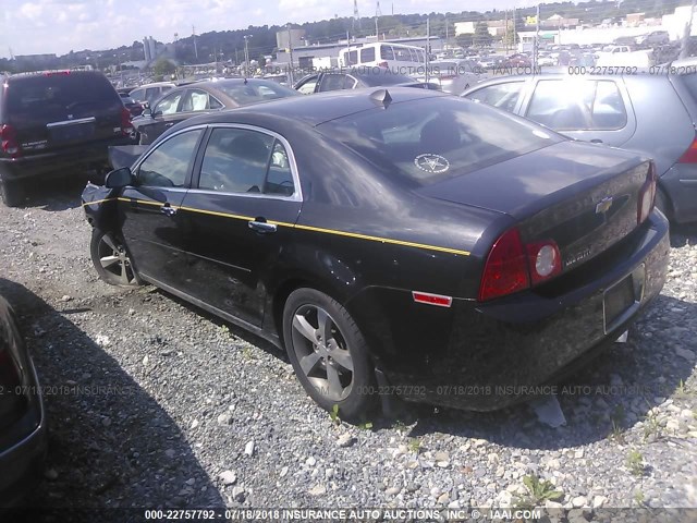 1G1ZC5E08CF158360 - 2012 CHEVROLET MALIBU 1LT 黑色 照片 3