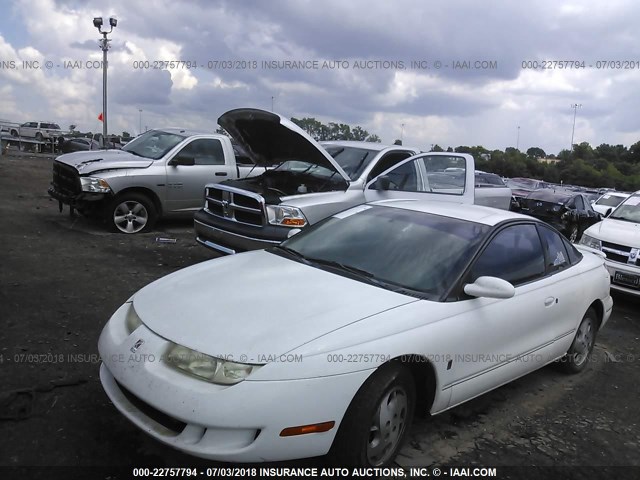 1G8ZY1273XZ342073 - 1999 SATURN SC2 WHITE photo 2