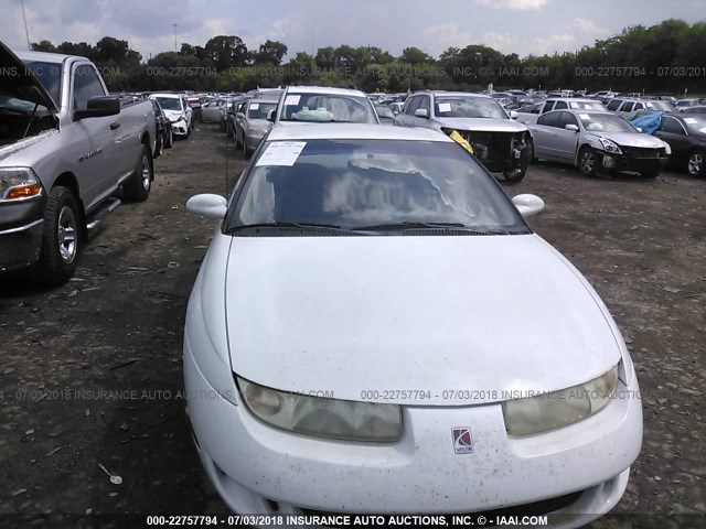 1G8ZY1273XZ342073 - 1999 SATURN SC2 WHITE photo 6