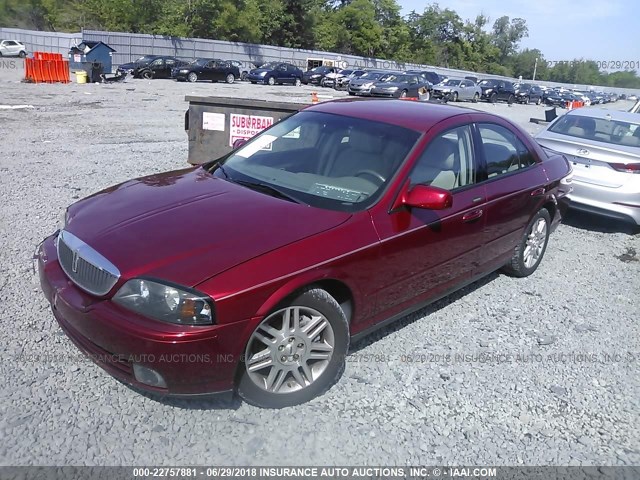 1LNHM87A55Y667915 - 2005 LINCOLN LS 红色 照片 2