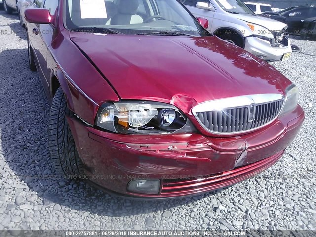 1LNHM87A55Y667915 - 2005 LINCOLN LS 红色 照片 6