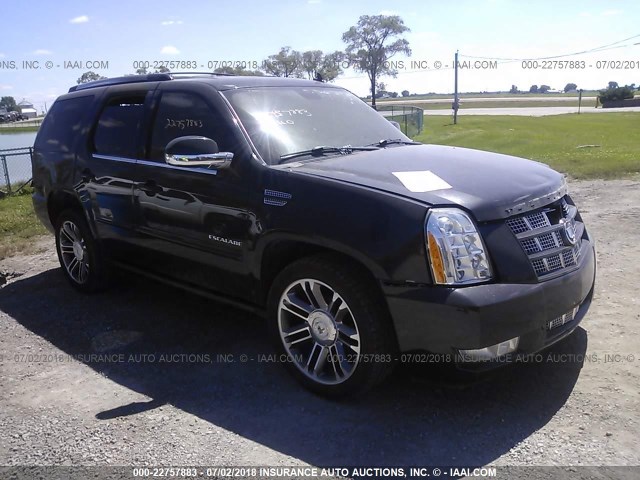 1GYS4CEF9CR248804 - 2012 CADILLAC ESCALADE PREMIUM BLACK photo 1