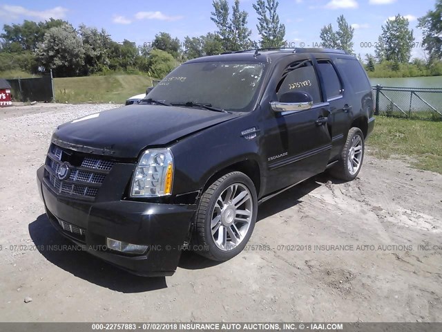 1GYS4CEF9CR248804 - 2012 CADILLAC ESCALADE PREMIUM BLACK photo 2