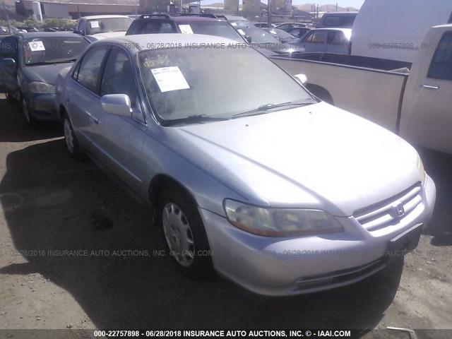 1HGCG55442A109545 - 2002 HONDA ACCORD LX SILVER photo 1