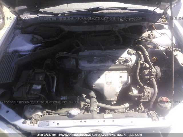 1HGCG55442A109545 - 2002 HONDA ACCORD LX SILVER photo 10