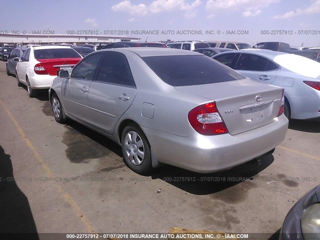 4T1BE32K84U873709 - 2004 TOYOTA CAMRY LE/XLE/SE SILVER photo 3