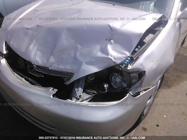4T1BE32K84U873709 - 2004 TOYOTA CAMRY LE/XLE/SE Gümüş foto 6