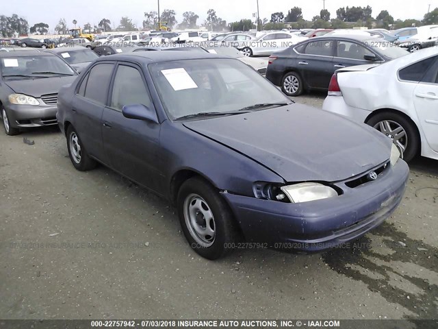 1NXBR12E4YZ327160 - 2000 TOYOTA COROLLA VE/CE/LE PURPLE photo 1