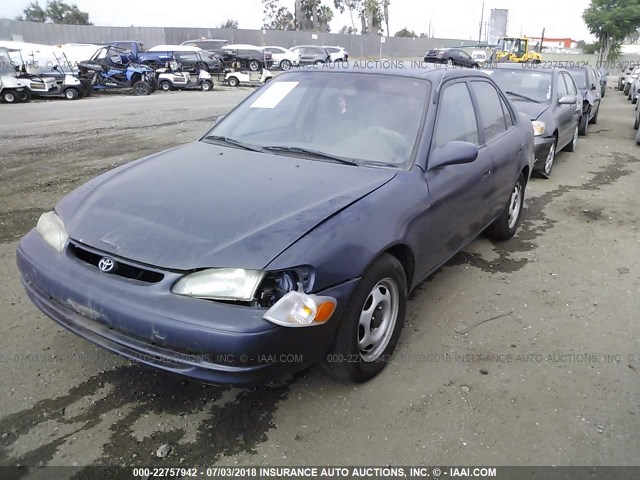 1NXBR12E4YZ327160 - 2000 TOYOTA COROLLA VE/CE/LE 紫色 照片 2