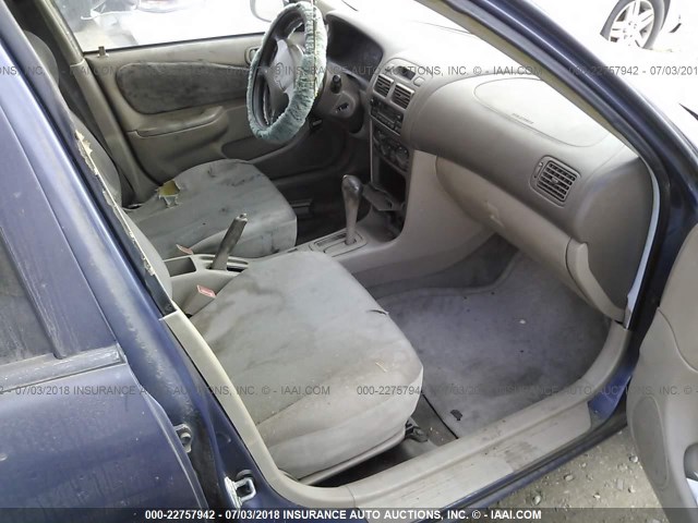 1NXBR12E4YZ327160 - 2000 TOYOTA COROLLA VE/CE/LE 紫色 照片 5