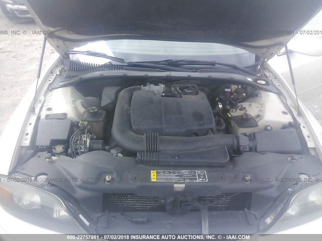 1LNHM87A32Y713219 - 2002 LINCOLN LS თაფლისფერი ფოტო 10