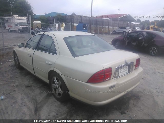 1LNHM87A32Y713219 - 2002 LINCOLN LS თაფლისფერი ფოტო 3
