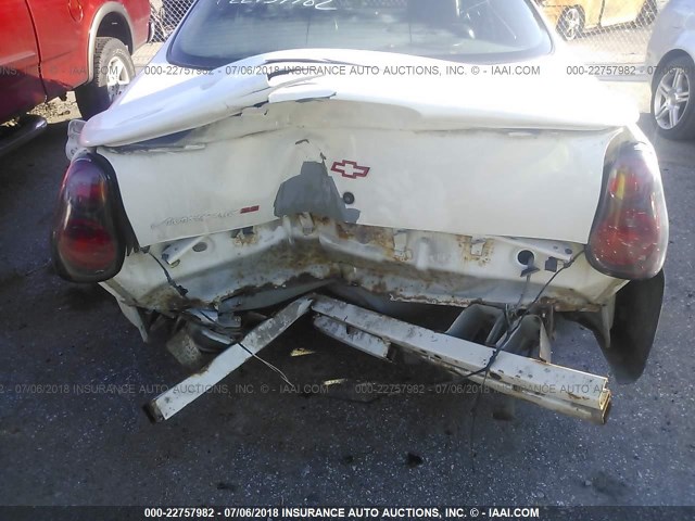 2G1WX15K129210372 - 2002 CHEVROLET MONTE CARLO SS თეთრი ფოტო 6