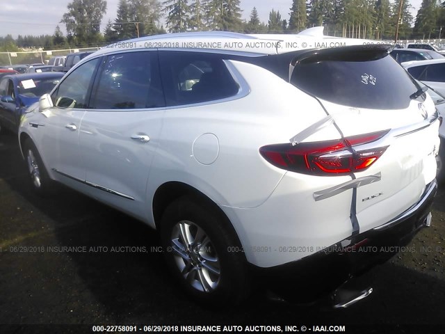 5GAEVAKW7JJ263131 - 2018 BUICK ENCLAVE ESSENCE 白色 照片 3
