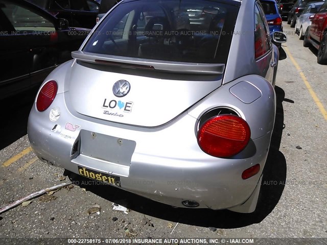 3VWDD21CX1M459235 - 2001 VOLKSWAGEN NEW BEETLE GLX 银色 照片 6