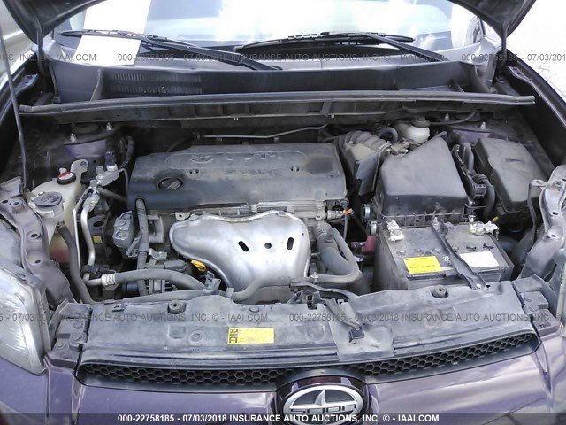 JTLZE4FEXFJ068994 - 2015 TOYOTA SCION XB Bordo foto 10