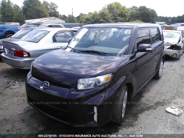 JTLZE4FEXFJ068994 - 2015 TOYOTA SCION XB Bordo foto 2