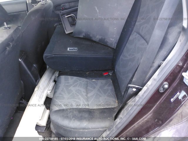 JTLZE4FEXFJ068994 - 2015 TOYOTA SCION XB Bordo foto 8