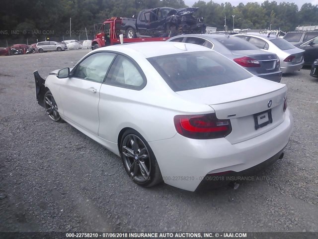 WBA1J9C51FV371027 - 2015 BMW M235XI WHITE photo 3