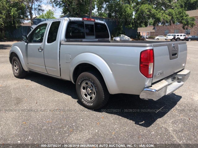 1N6BD06T86C401959 - 2006 NISSAN FRONTIER KING CAB XE SILVER photo 3