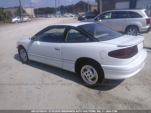 1G8ZH1575PZ111896 - 1993 SATURN SC2 WHITE photo 3