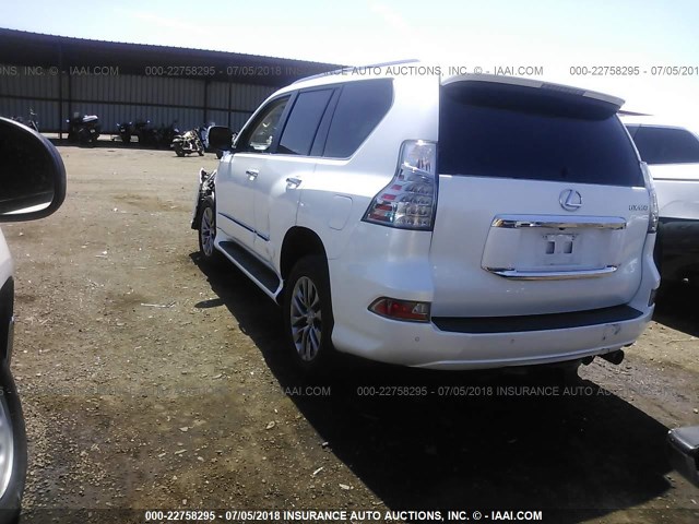 JTJJM7FX0F5098834 - 2015 LEXUS GX PREMIUM WHITE photo 3