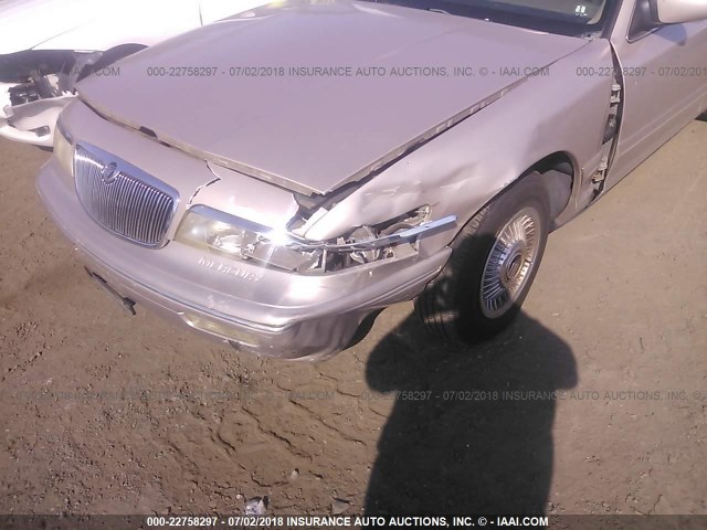 2MELM74W8VX728097 - 1997 MERCURY GRAND MARQUIS GS TAN photo 6