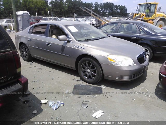 1G4HR57Y16U161648 - 2006 BUICK LUCERNE CXL GOLD photo 1