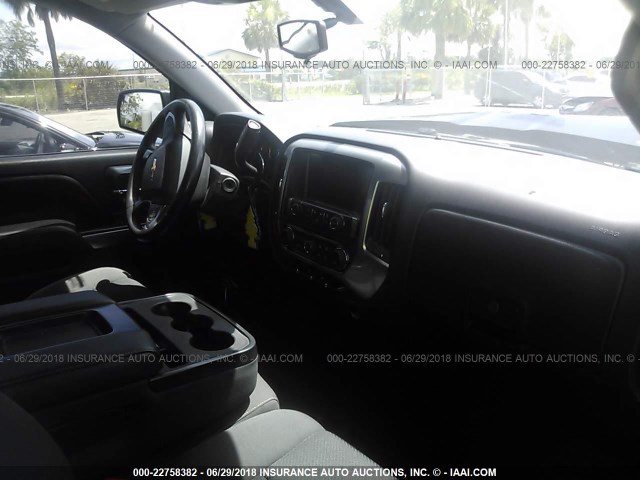 3GCPCREC0EG169435 - 2014 CHEVROLET SILVERADO C1500 LT BLACK photo 5